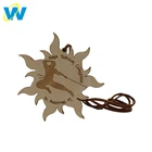 Custom engraving wooden medal, design medals made of wood