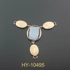 Traditional Fashion Sandal Jewelry Decoration Making metal Accessories Chain Shoe Of Buckle for clothing