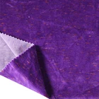 New space dyed cotton poly cvc slub effect cotton velour fabric