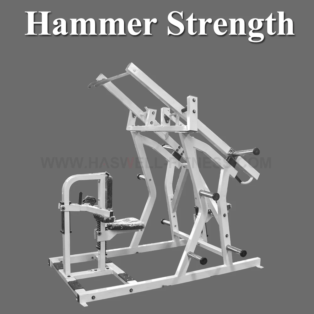 Heavy Duty Plate Loaded Fitness Equipment Gym Hammer Strength For Sale