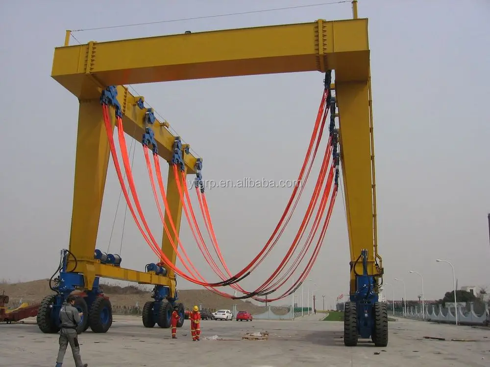 250 ton marine boat lifting equipment dock crane