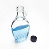 250ml flat glass wine whiskey vodka bottle with plastic lid wholesale
