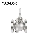 YAD-LOK API ASME Casting PN16 Soft Sealing Flange Ball Valve