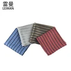 Direct manufacture men's solid small polyester printed square pocket handkerchief scarf