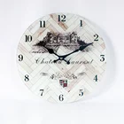 Simple Design Modern Home Decorative Glass Wall 30cm Clock