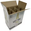 Factory Wholesale Shipping Carton Beer wine corrugated box packaging for six packaging box