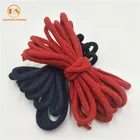 Wholesale Hot Sell Colorful Pure Cotton Braided Rope for Garment