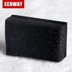 black Hotel Shoe sponge cheap disposable square shoe shine