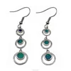 Hermosa Wholesale Australian Blue Opal Earring Shake 925 Sterling Silver Hawaii Women Jewelry
