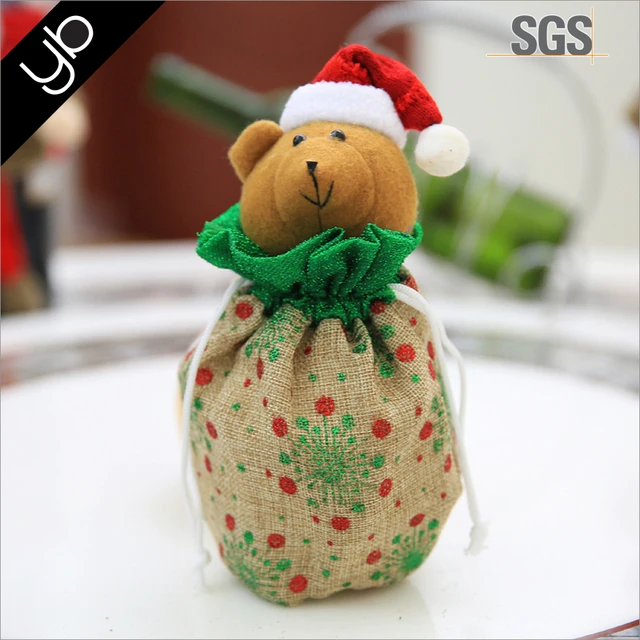 wholesale promotion line christmas eve apple souvenir bag