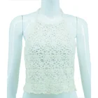 OEM Handmade Crochet Sexy Crop Top, Halter Top
