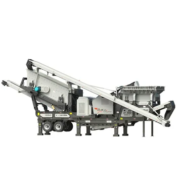 Mobile crushing and screening plant,mobile stone crusher price
