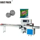 Automatic stainless steel scrubber pouch packing machine with transformer