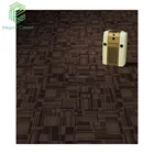 printed 50x50 decorative thick carpet tiles for hotel and office