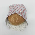 Sheet Paper Hamburger Wrapping Paper OEM Pop Up Sheet Hamburger Food Paper Laminated Aluminum Foil Wrapping Paper