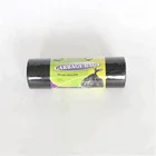 Shirink Film HDPE Black Garbage Bags with Paper Tagboard