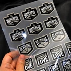 High quality clothing logo sticker heat transfer label
