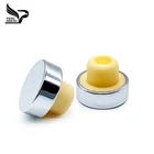 Hot selling T shape Metal Cap High Polymer Plugs Stopper Silver