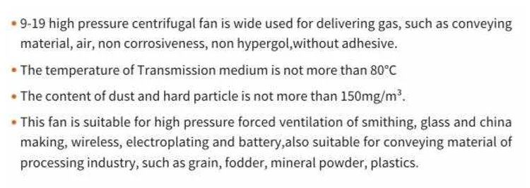 Centrifugal Fan, 220V, 0.37KW-30KW - detail 4