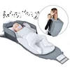 4 in 1 | Portable Bassinet | Foldable Baby Bed with Light and Music Baby Lounger Travel Crib Infant Cot Newborn As A Diaper Bag