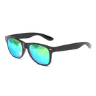 Private Label PC Square Sunglasses Mosaic Facets Dance Party Sun Glasses Colorful