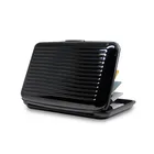 Private label metal credit card holder aluminum,rfid blocking pocket waterproof bank visa card holder aluminum