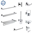 Stainless steel polish home bathroom accessories sets