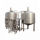 CE ISO 1000l 2000l Stainless Steel Beer Brewery Plant Brew House For Sale