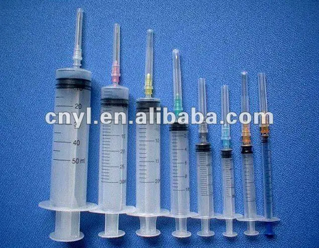 Medical Disposable Sterile Safety Syringe Luer-slip 1cc 2cc 3cc 5cc 10cc 20cc 30cc 50cc 60cc