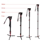 2019 Leadwin hot selling professional handheld tripod flexible camera 2m selfie stick video monopod