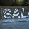Factory Advertising custom led neon box signs for bar shop store sale
