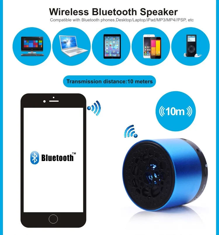 Enjoy Music Mini Bluetooth Speaker With Manual - Buy Music Mini