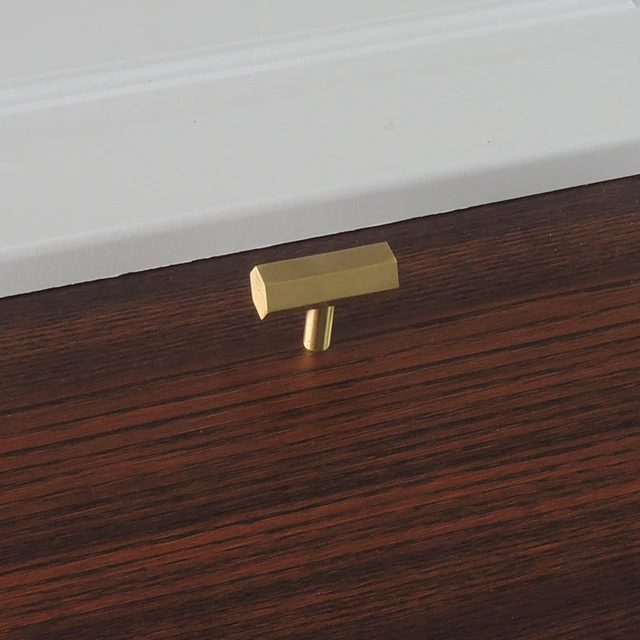 meubles modernes cabinet hardware Brass lever handle C-0796