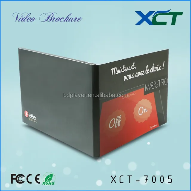 wholesale 7 inch business promotion gift tft lcd led promotional
