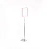 Wholesale Supermarket Promotional POP Plastic Floor Standing Stand With Frame