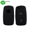 Two Buttons Silicone Car Remote Key Covers