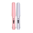Mini Rechargeable wireless flat iron ceramic travel USB portable hair straightener