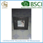 Boy and girl photo frame metal homedecor