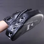 Black boxing punching mitts/focus pad/boxing kicking pad