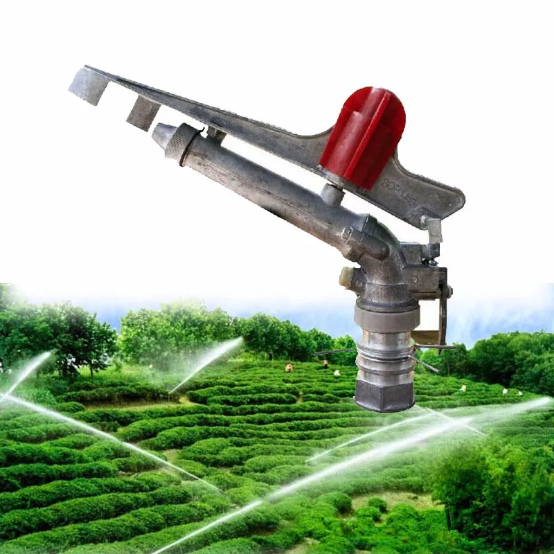 11/2 Inch Mobile Rotating Agriculture Garden System Head Rain Water