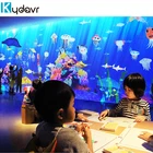 3D projection wall projection interactive book kids game equipment