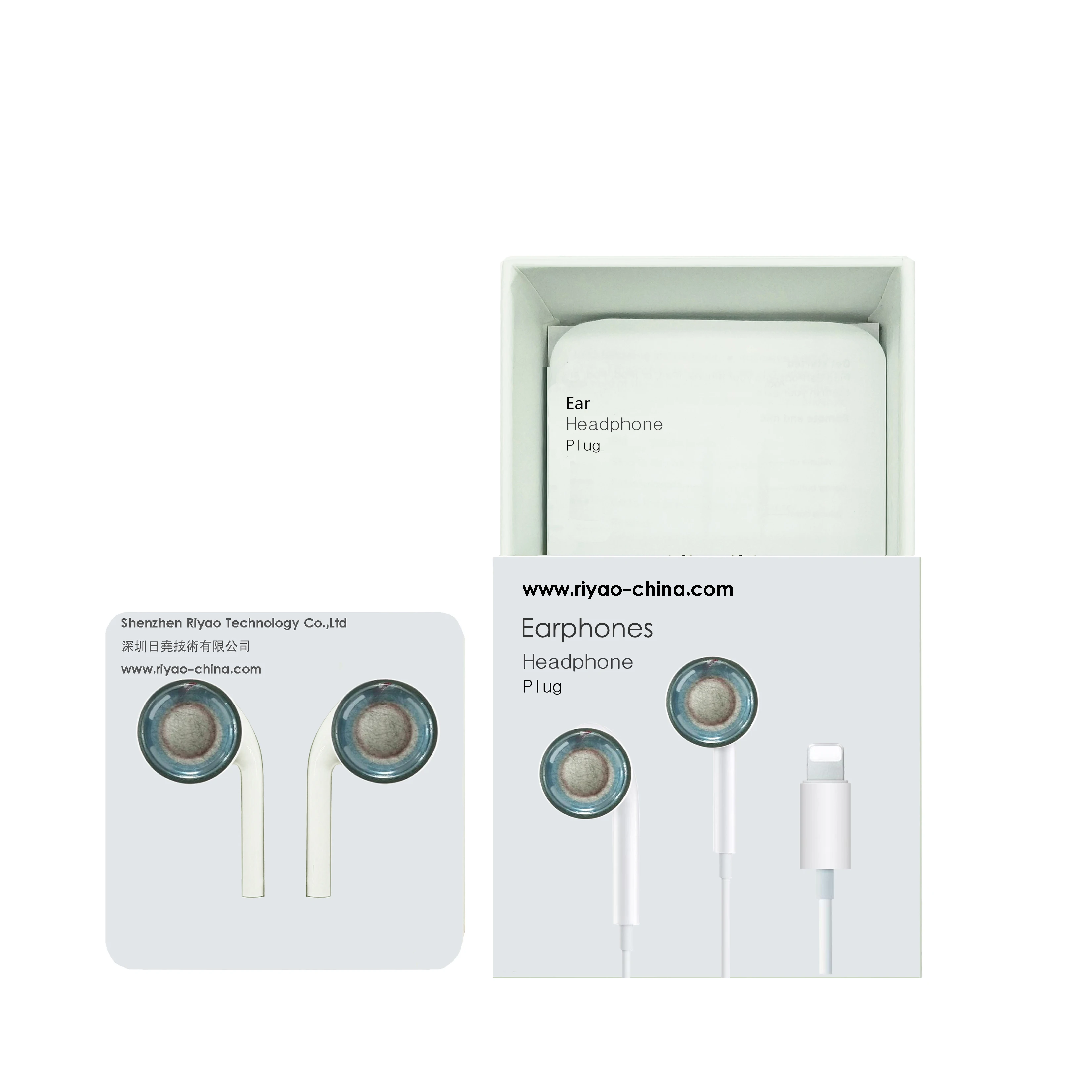 original A1748 MMTN2ZM/A earphones with 8pin connector for iphone 7 7 plus for iphone 8 8 plus for iphone x xs xr xs max - ANKUX.COM