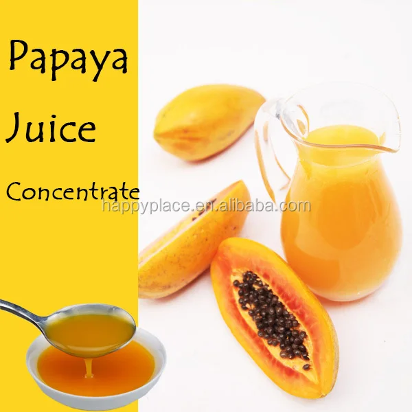 yummy papaya fruit juice concentrate for bubble tea, fruit juice