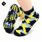 Fashion colorful silicon gel disposable unisex trampoline yoga socks