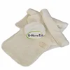 U-HomeTalk UT-YJ067 Custom LOGO Reusable Make up Remover Pads Wipes Bamboo Cotton Terry Cloth for Face Cleaning Towel Set