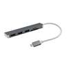 Latest aluminum Type-C USB Hub Adapter with SD/Micro Card Reader type-C usb hub