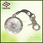 pocket compass,compass with keychain,zinc alloy pocket compass