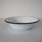 Enamel Tray Enamel Tray Dia 22cm Enamel Baking Plate Enamel Serving Plate Enmael Serving Tray