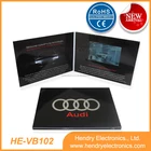 Promotional video book,video greeting card,lcd video brochure card