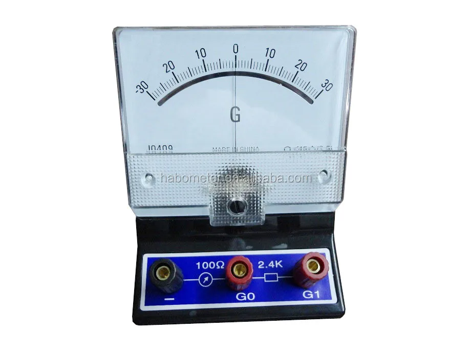 Sensitive galvanometer J0409 AmmeterVoltmeter education meter, View